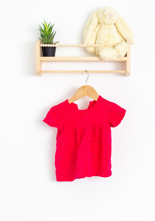 Pekkle 2 Red Pink Top