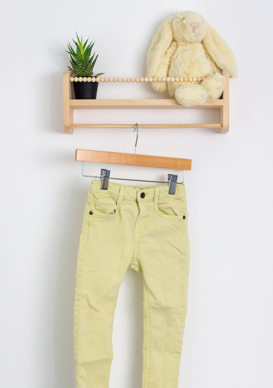 Zara 3-4Y Yellow Denim Play
