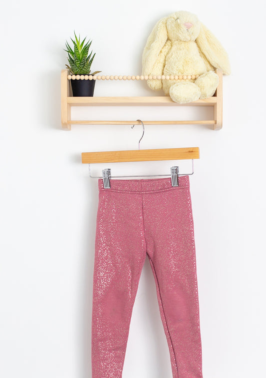George 4T Pink Sparkle Sweats