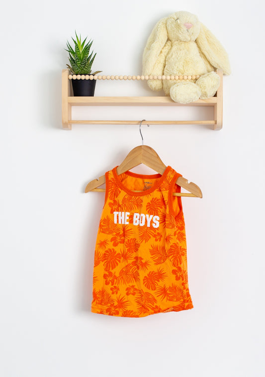 George 3T Orange The Boys Tank