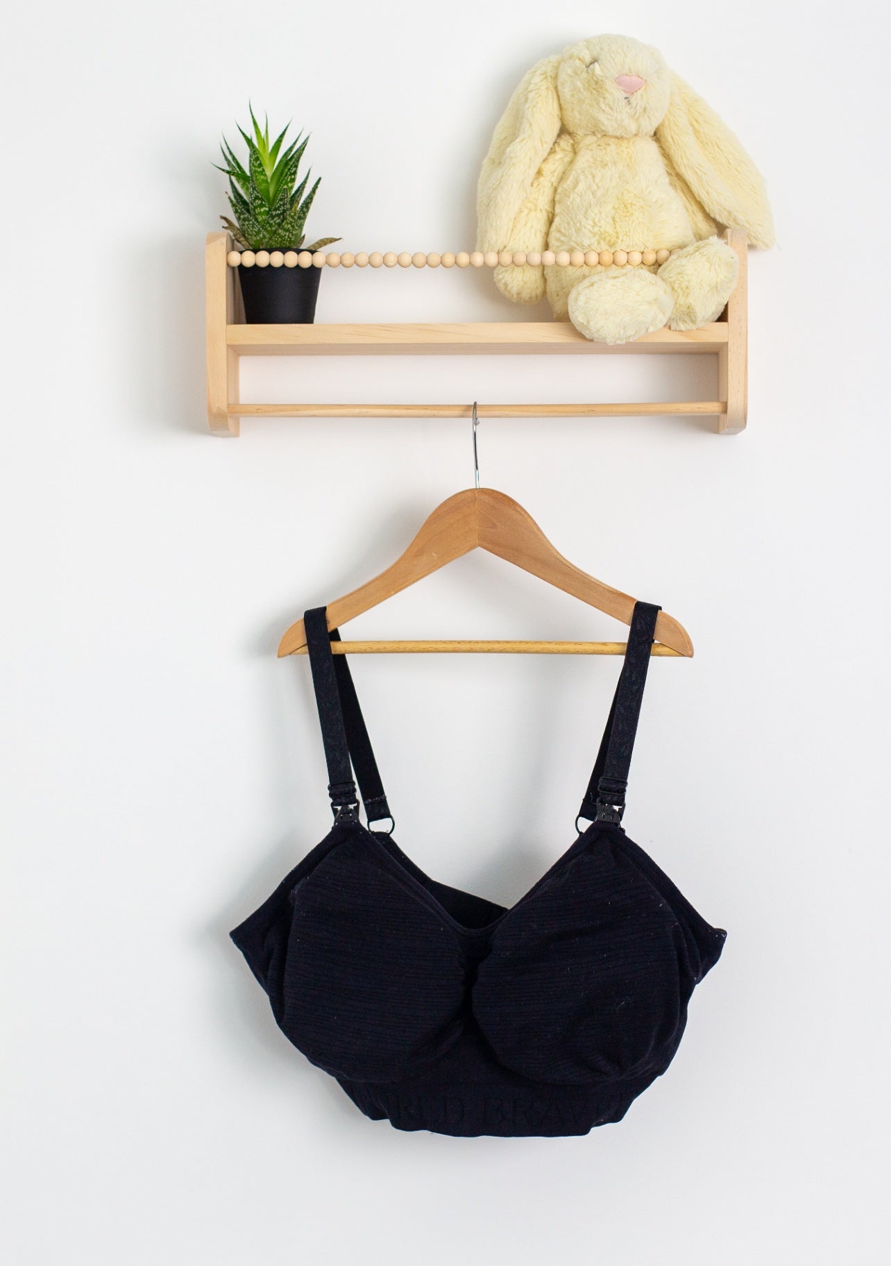 Kindered Bravely M Black Sublime® Hands-Free Pumping & Nursing Bra