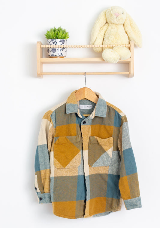 Zara 6-7 Thick Flannel Shirt