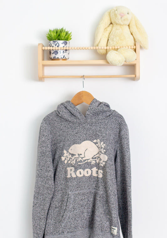 Roots L Gray Salt and Pepper Hoodie
