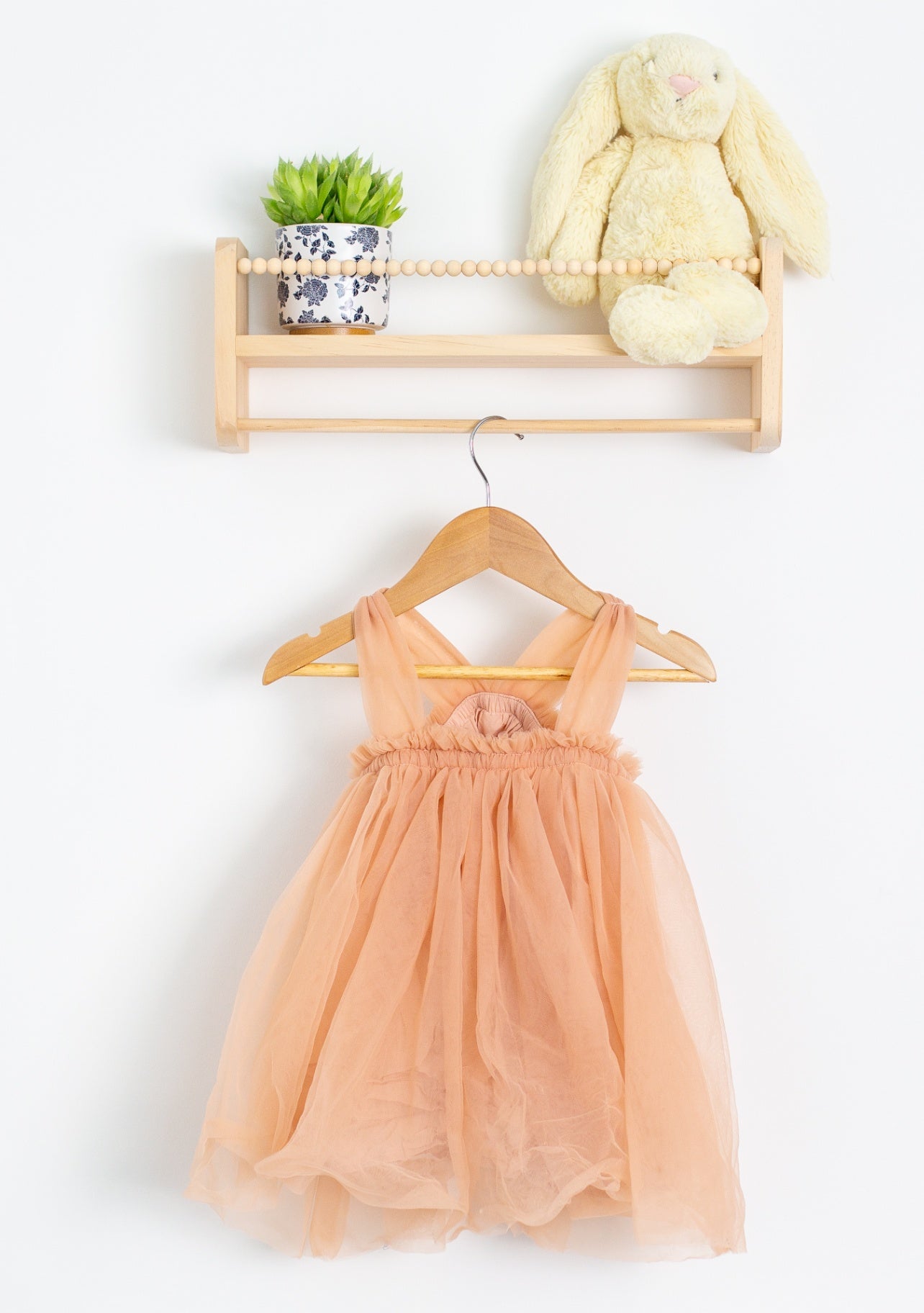Unknown 12M (approx) Peach Tulle Dress