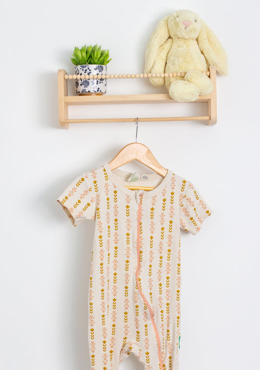 Parade Organics 2-3Y Cream, Pink, Mustard Romper Play