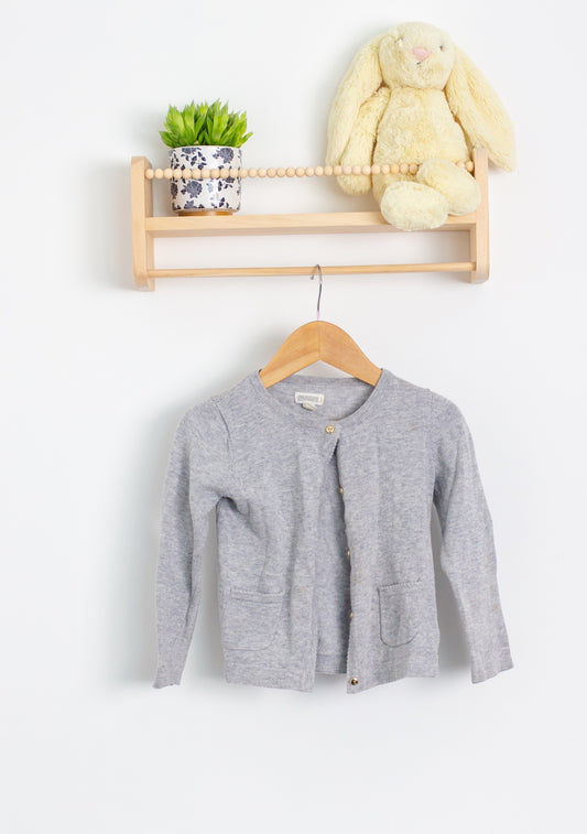Gymboree 3T Gray Cardigan Play