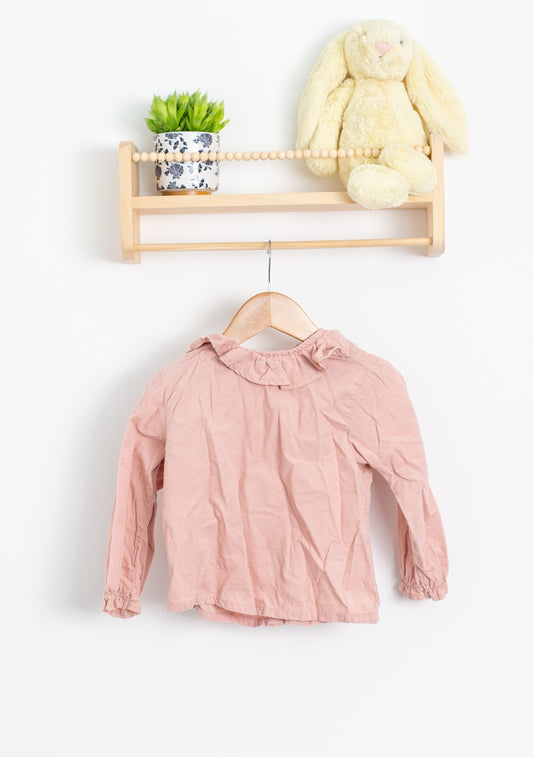 Zara 2-3Y Pink Cordouroy