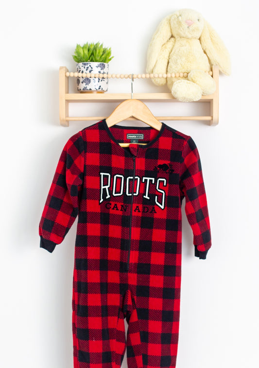 Roots 2T Red and black