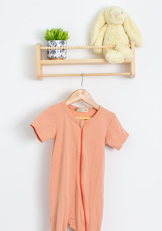 Parade Organics 3T Peach Romper