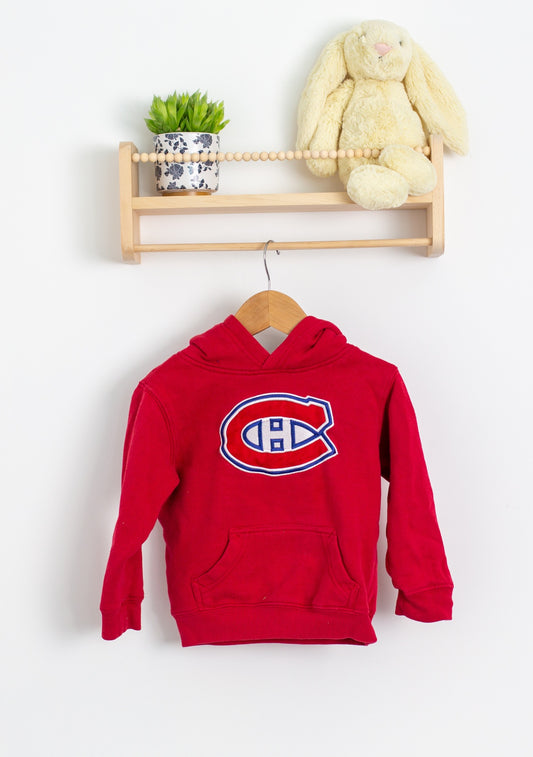 NHL 3T Red Montreal Canadiens Hoodie