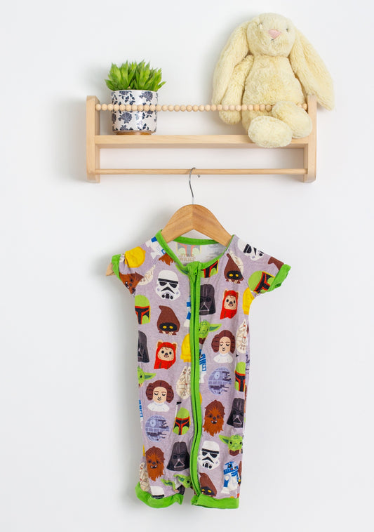 Little Sleepies 12-18M Star Wars™ Legends of the Galaxy Shorty Zippy