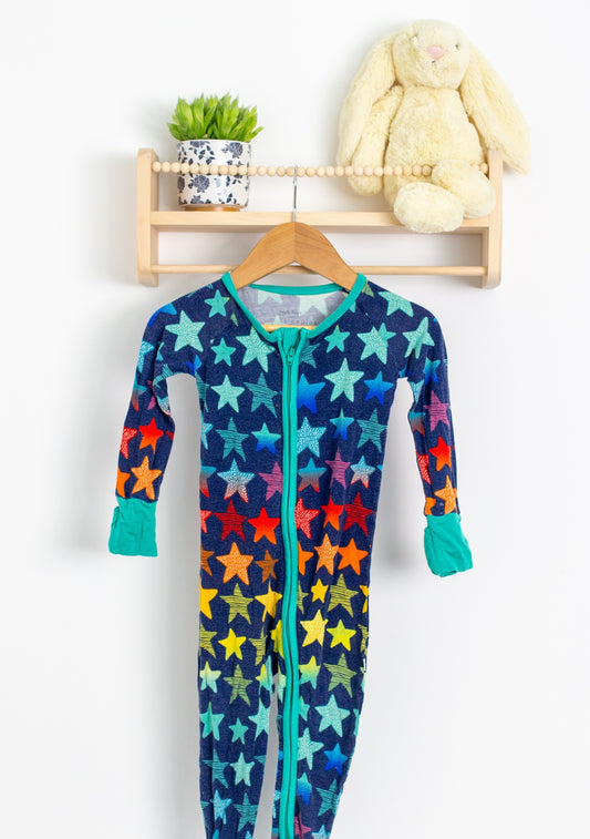 Little Sleepies 12-18M Shades of Stars Romper