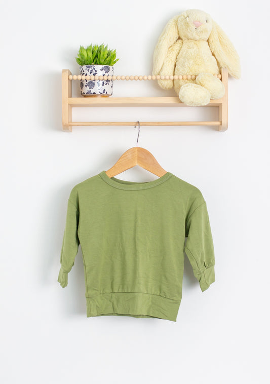 Emmie Jo 18-24M Green Pullover