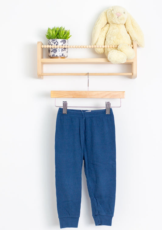Ploom Baby 18-24M Blue Ribbed Leggings