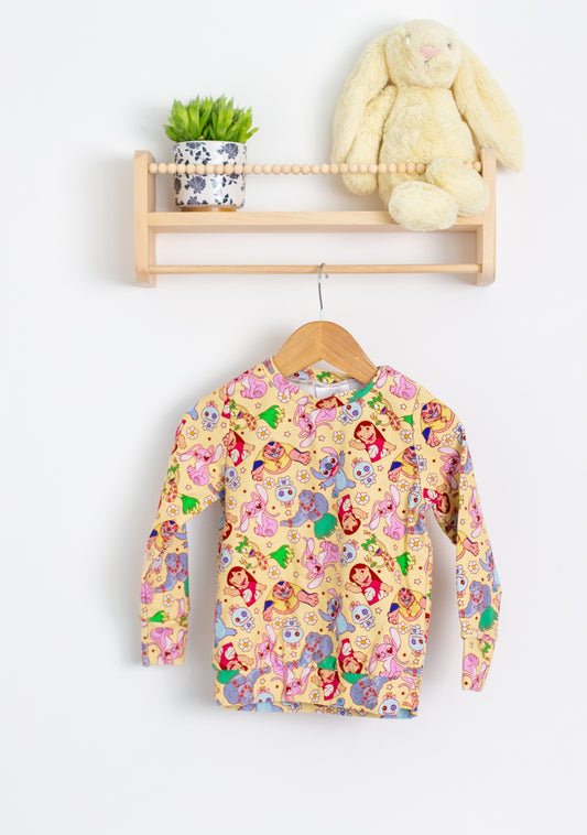 Farmhouse In the City 2T Lilo and Stitch Pullover