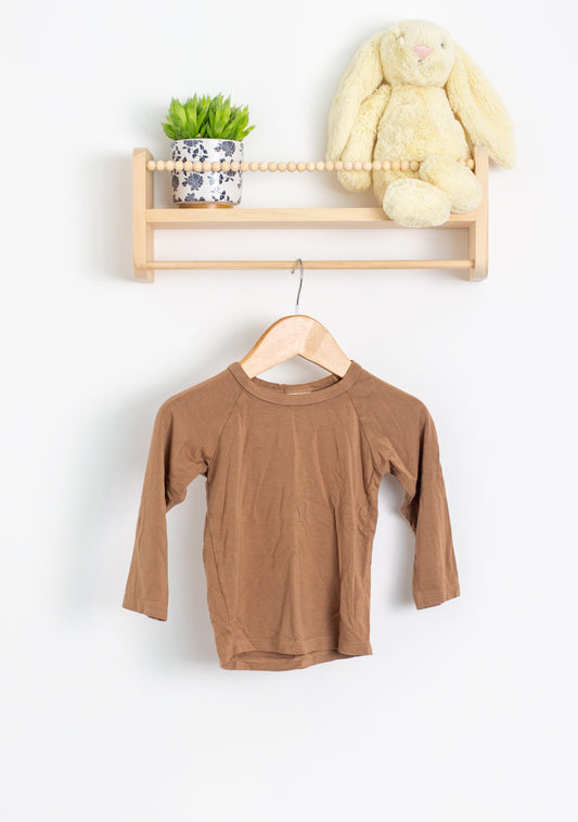 Emmie Jo 18-24M Brown Long Sleeve T-Shirt