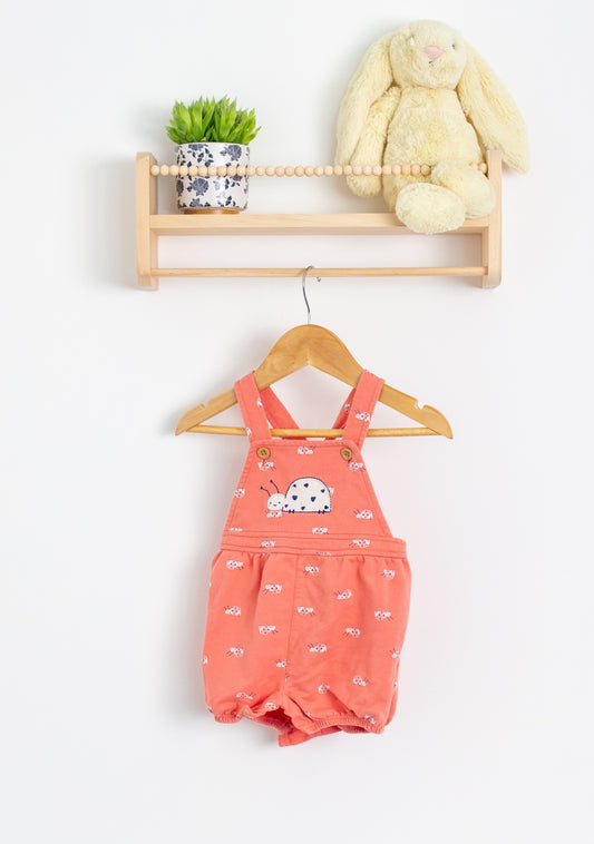 Pekkle 9M Pink Overalls Play