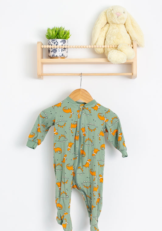 Pekkle 6M Green with orange and grey Sleeper