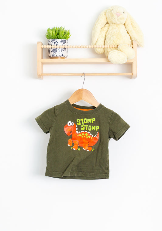 Jumping Beans 12M Olive green T Shirt