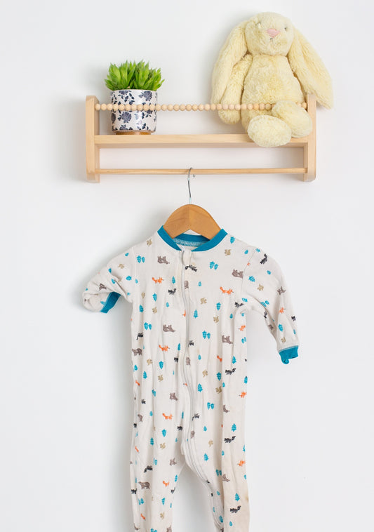 George 6-12M Cream with multicolored animal and tree pattern Play
