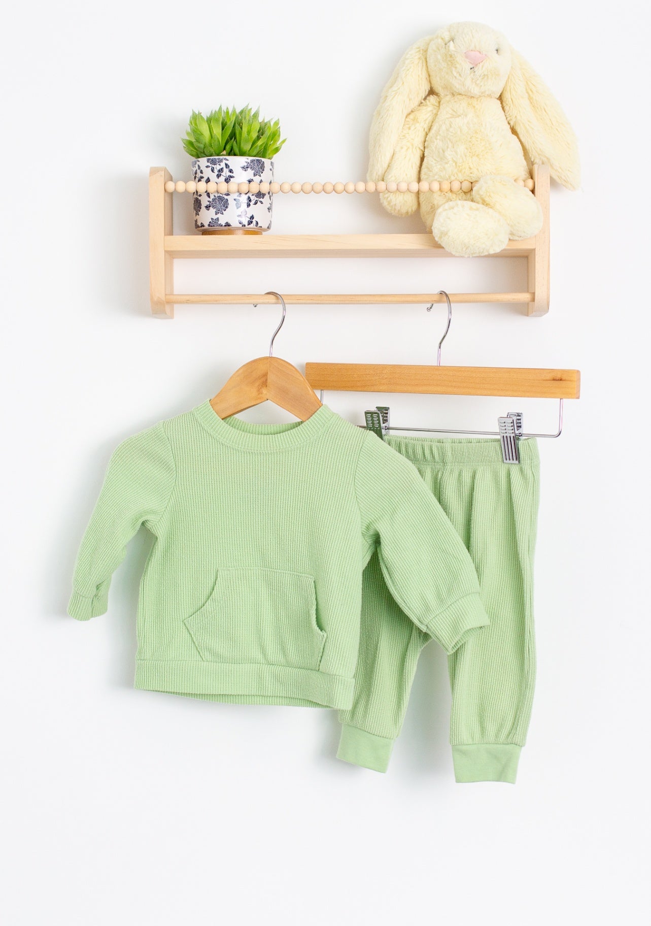 Cat & Jack 3-6M Green Tracksuit