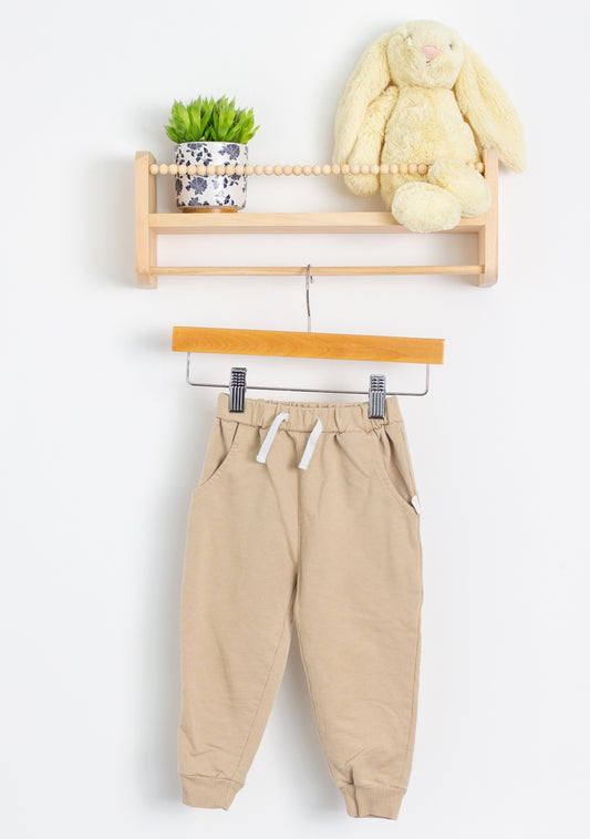 Rabbit Bear 24 Beige Sweat Pants