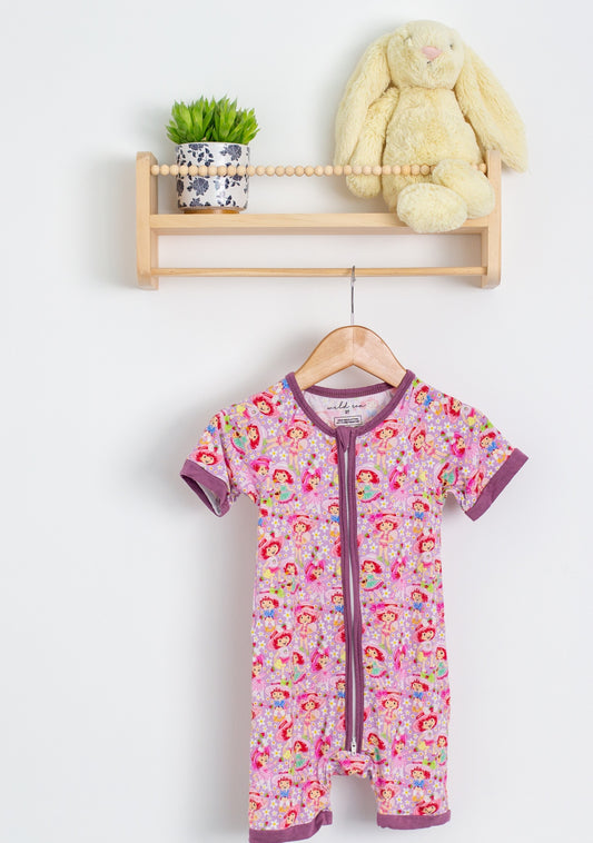 Wild Ren 2T Pink Romper