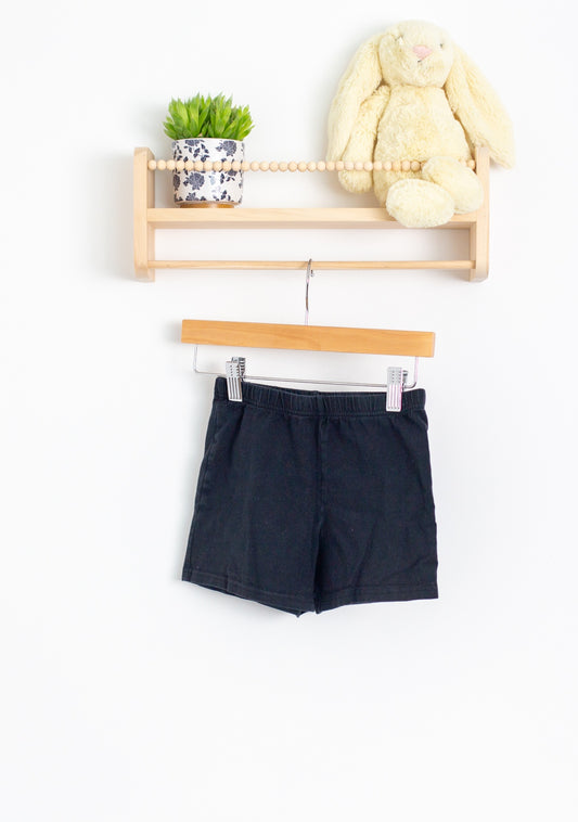 Carters 8 Black Biker Shorts