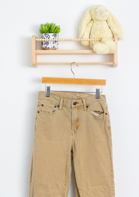 GAP 14 Beige Denim Pants