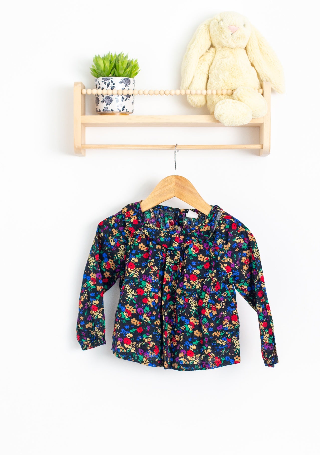 GAP 18-24M Multicolor Floral Top NWT