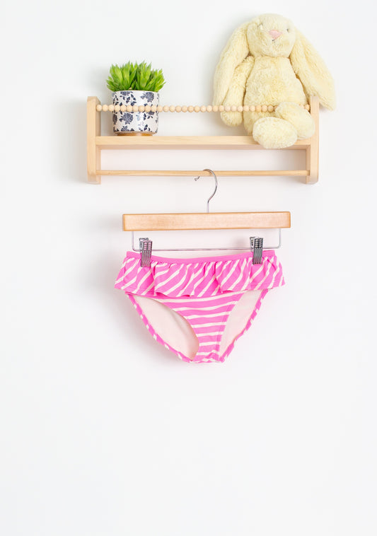 OshKosh 7 Pink and White Bathing Suit Bottom