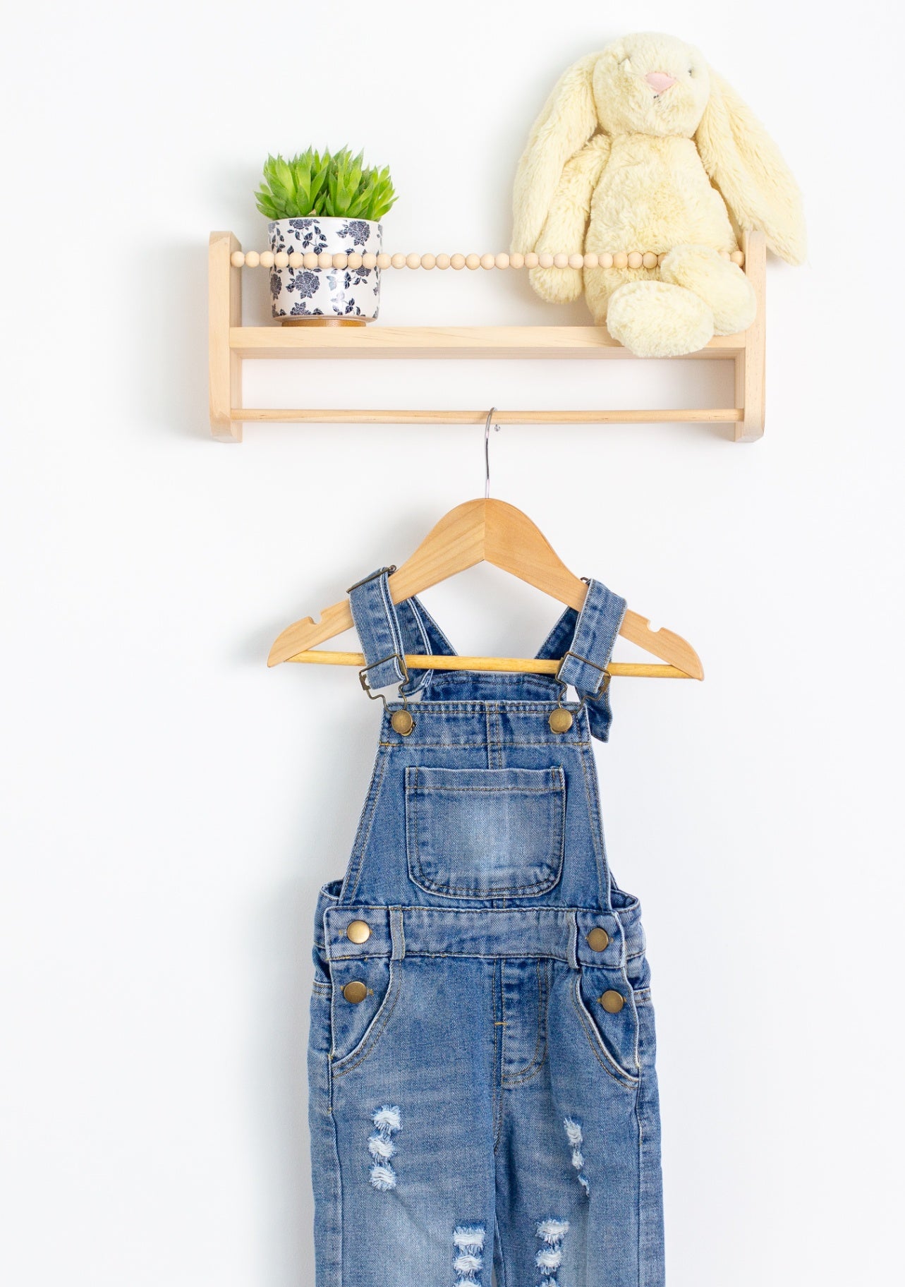 Kidscool Space 18-24M Blue Denim Overalls