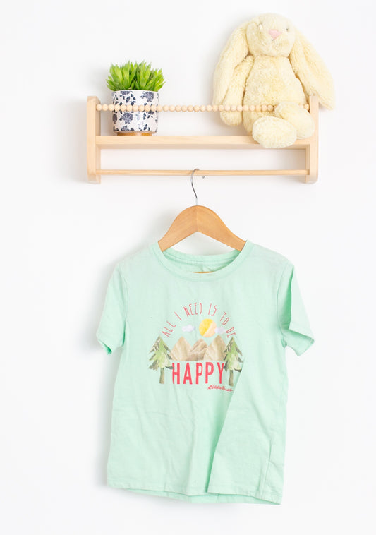 Eddie Bauer M Mint green T Shirt Play