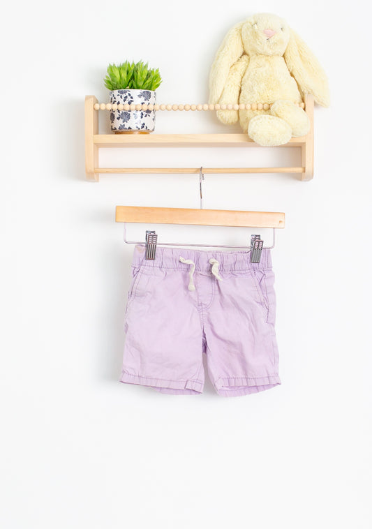 H&M 2T Lavender Shorts Play