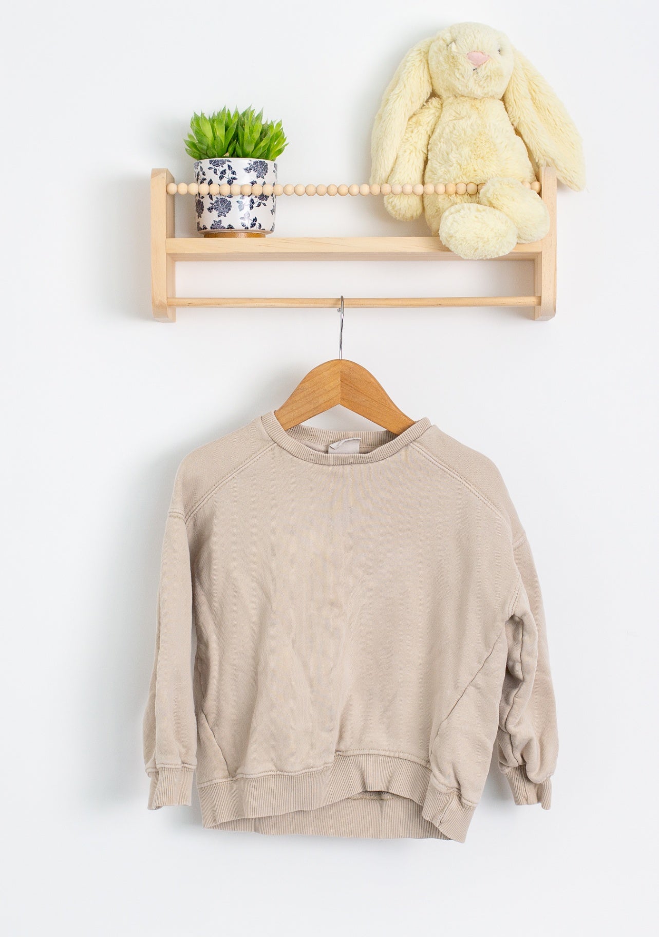 ZARA 3-4Y Beige Pullover