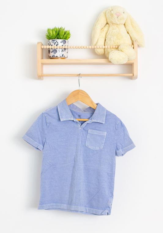 GAP XS Light Blue Polo