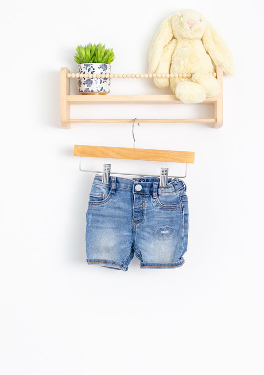 H&M 12M Blue Denim Shorts