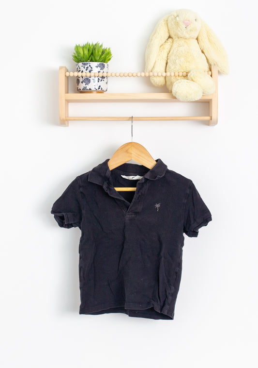 H&M 3-4Y Black Polo Play