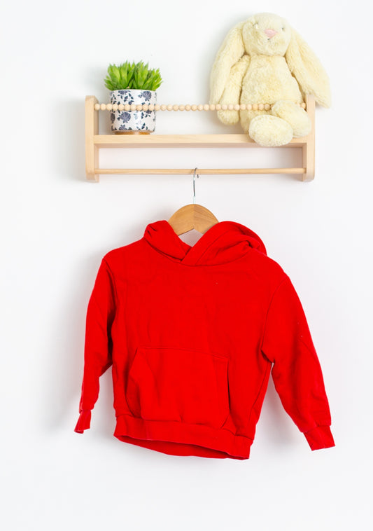 H&M 3-4Y Red Hoodie