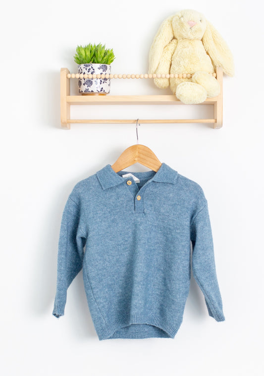 H&M 2T Blue Cashmere Sweater