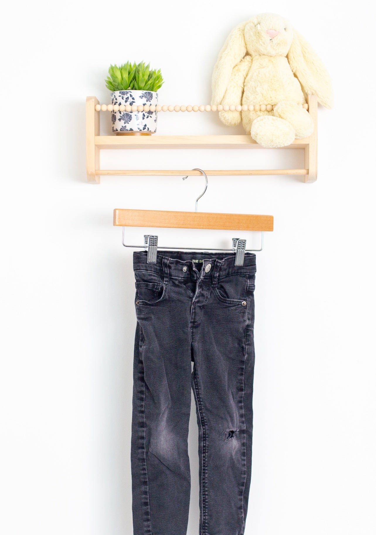 ZARA 3-4Y Black Skinny Denims