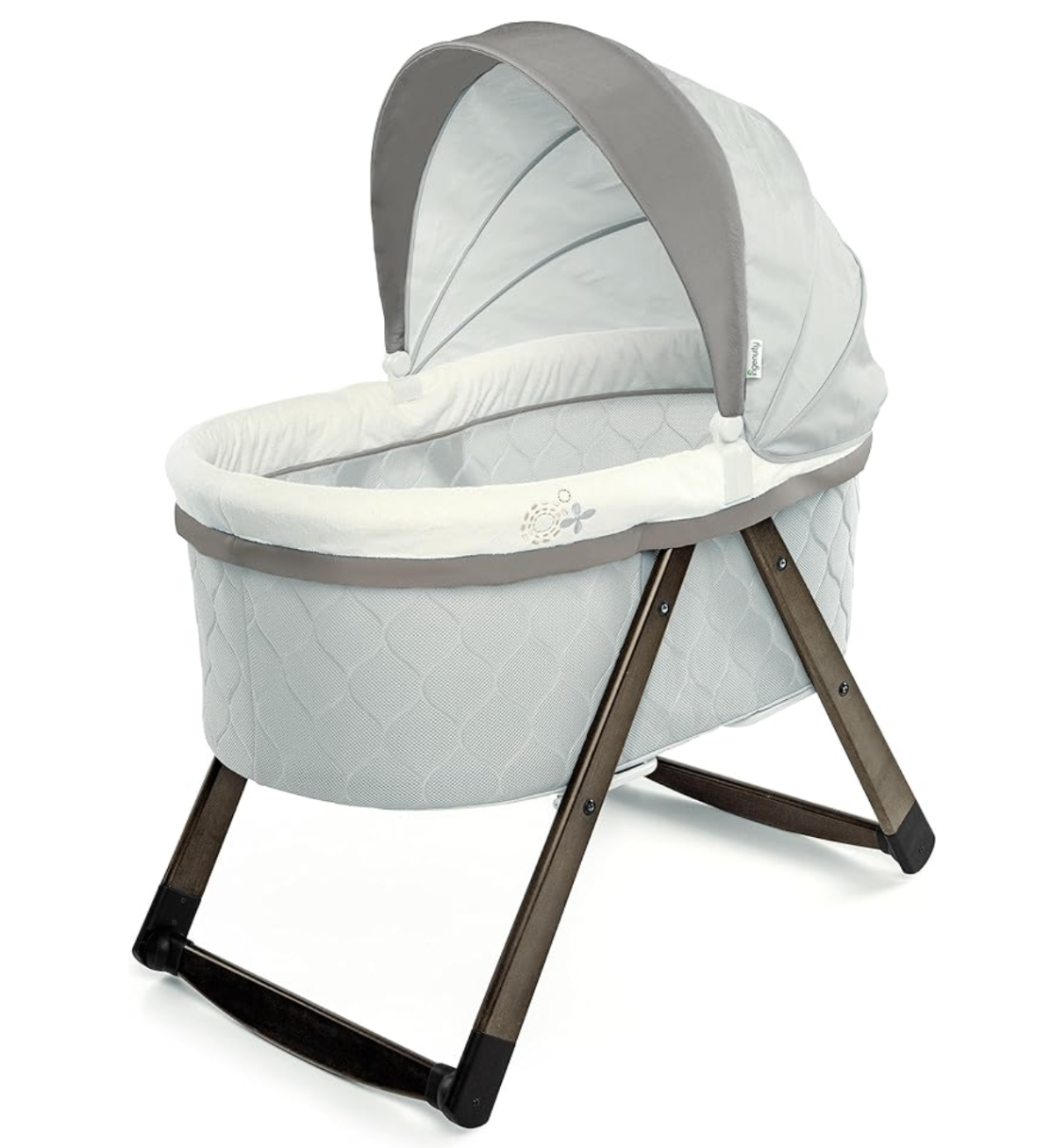 Ingenuity Foldaway Rocking Wood Bassinet Carrington