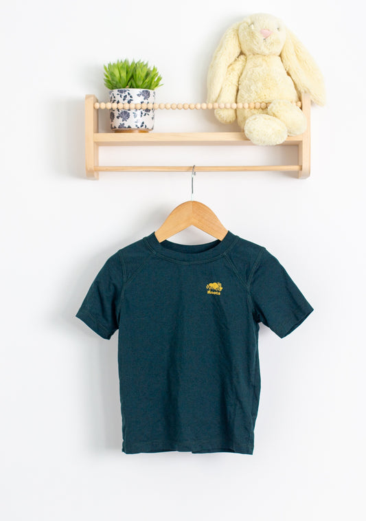 Roots 3 Dark Green Short and Tshirt Set