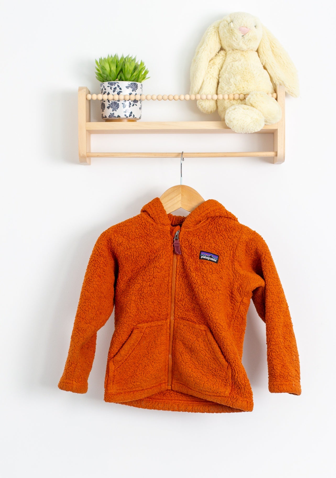 Patagonia 3 Orange Furry Friends Fleece