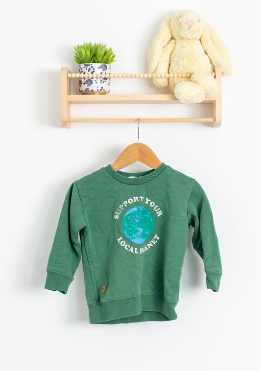 TenTree 3 Green Crew Neck Shirt