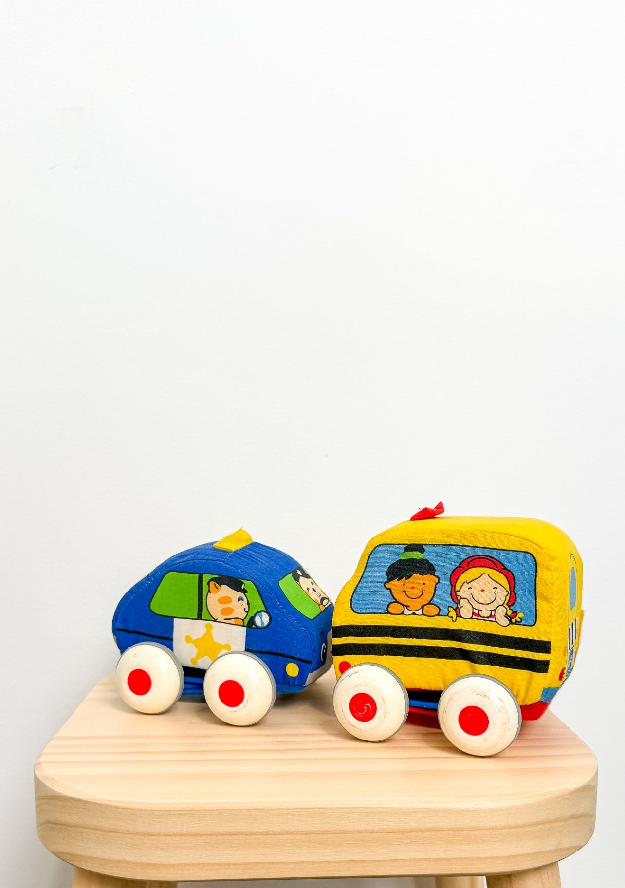 Melissa and Doug Pull Back Construction Vehicles Soft Cars