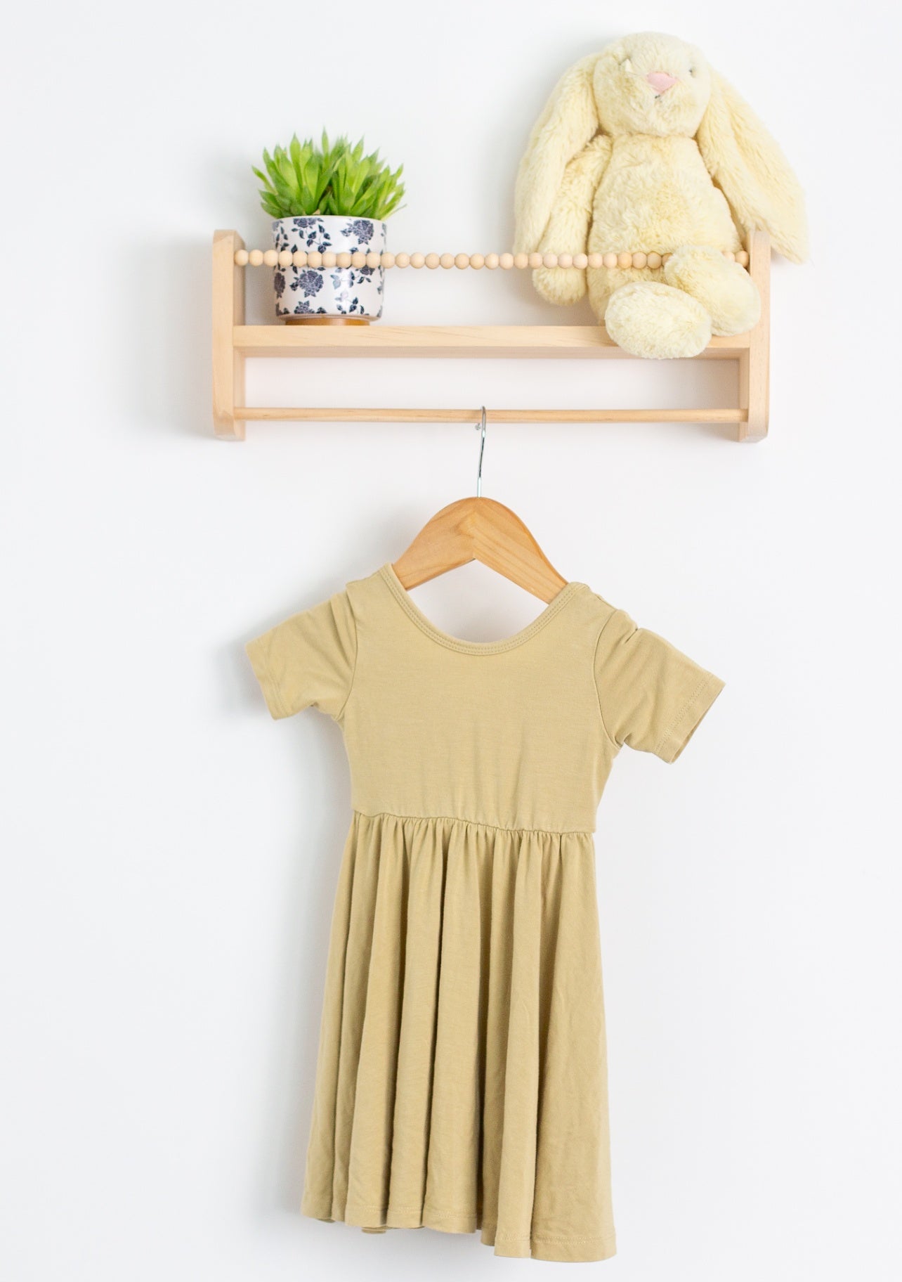 Kyte Baby 18-24M Twirl Dress in Wheat