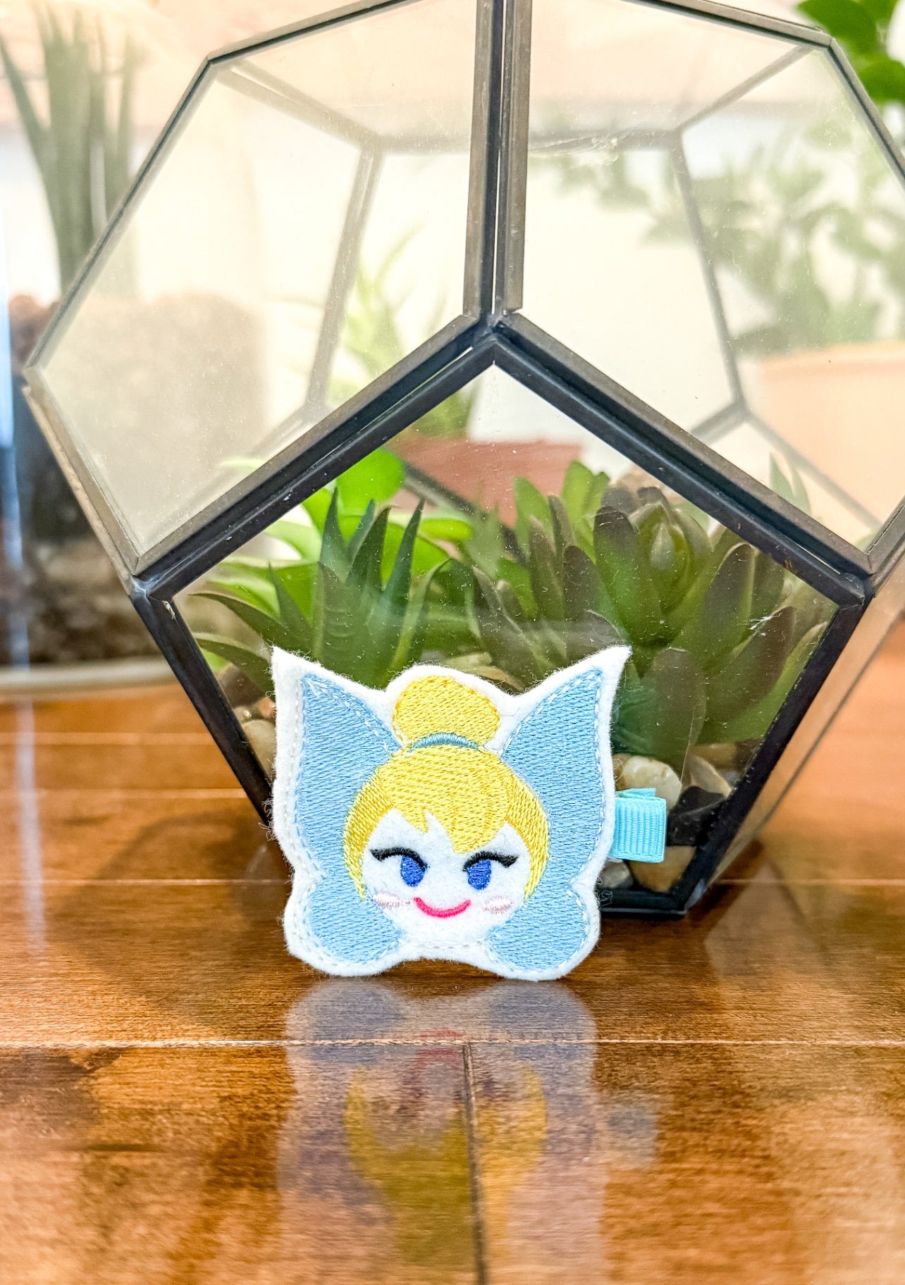Small Shop Tinkerbell Hair Clip