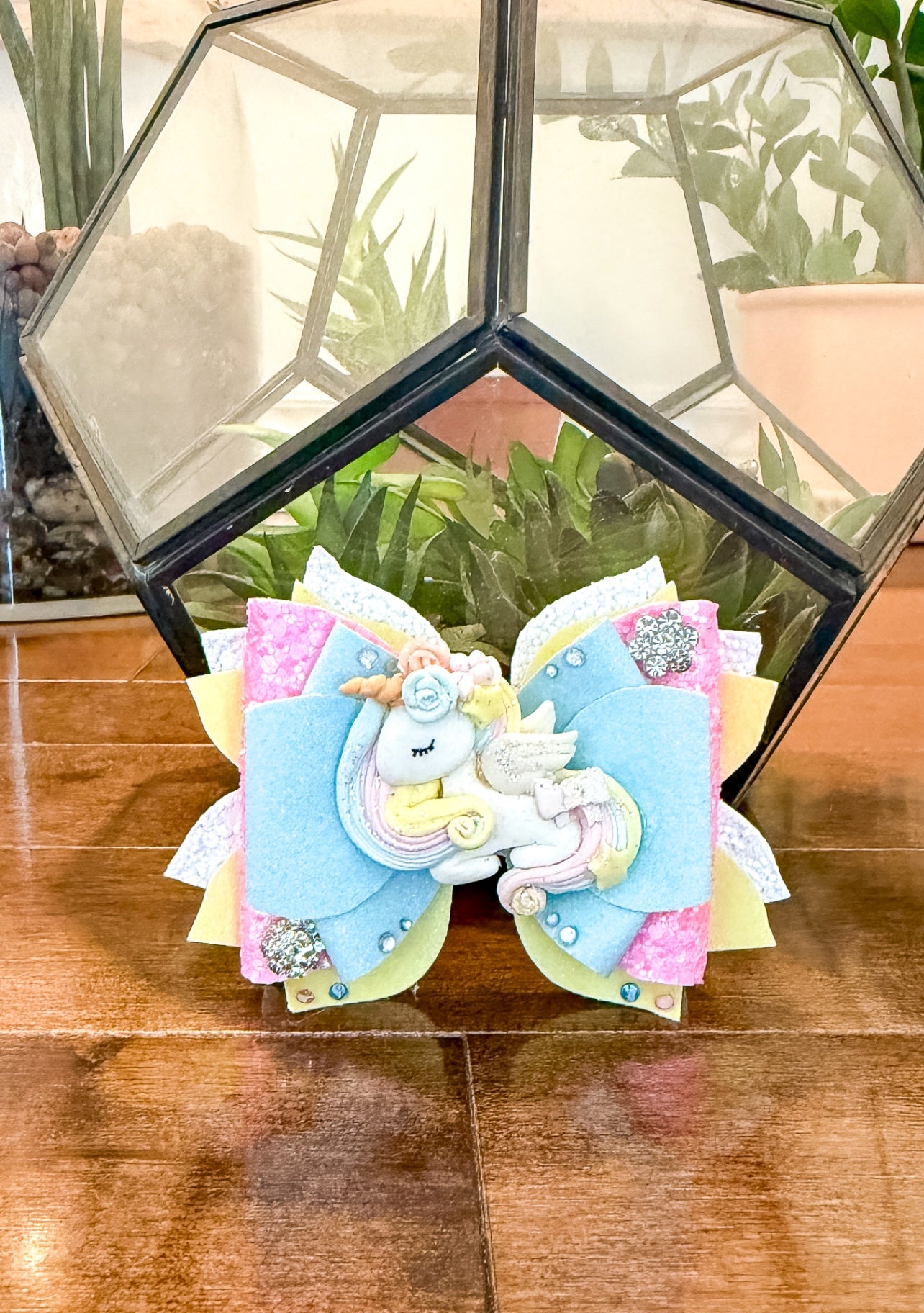 ElleBelle's Bowtique Unicorn Bow