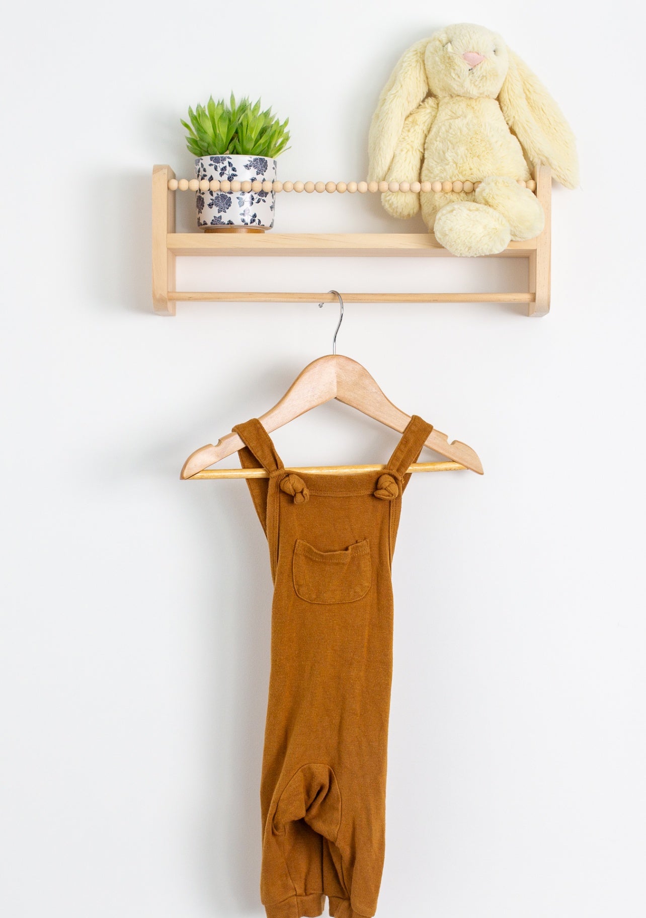 Kyte Baby 6-12M Bamboo Jersey Overall in Nutmeg